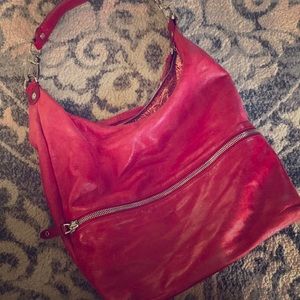 Cherry Red HOBO Bag